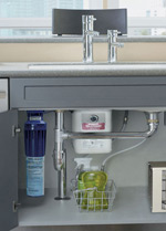 Always Fresh installed under the sink Always Fresh for Drinking Water