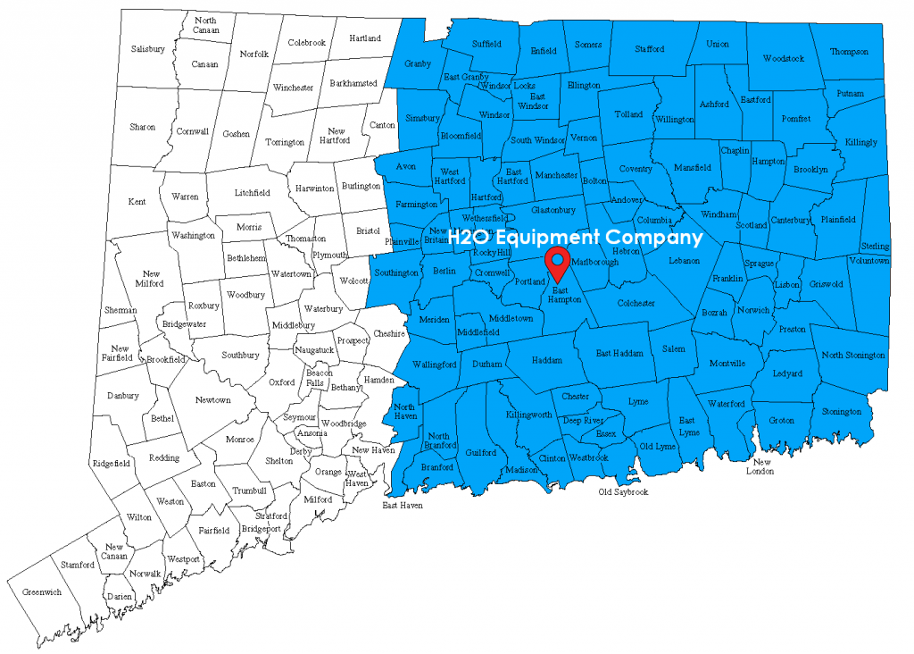 Contact H2O Water Treatment Company in CT
