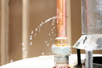 Pinhole leak in pipe Neutralizer for Acidity in Water