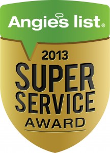 Angie's List Super Service Award for 2013 Well Water Company on Angie's List