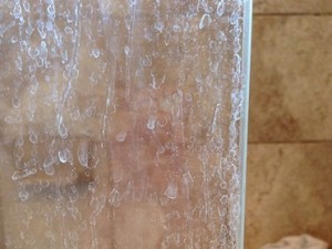 Hard Water Stains Shower Walls