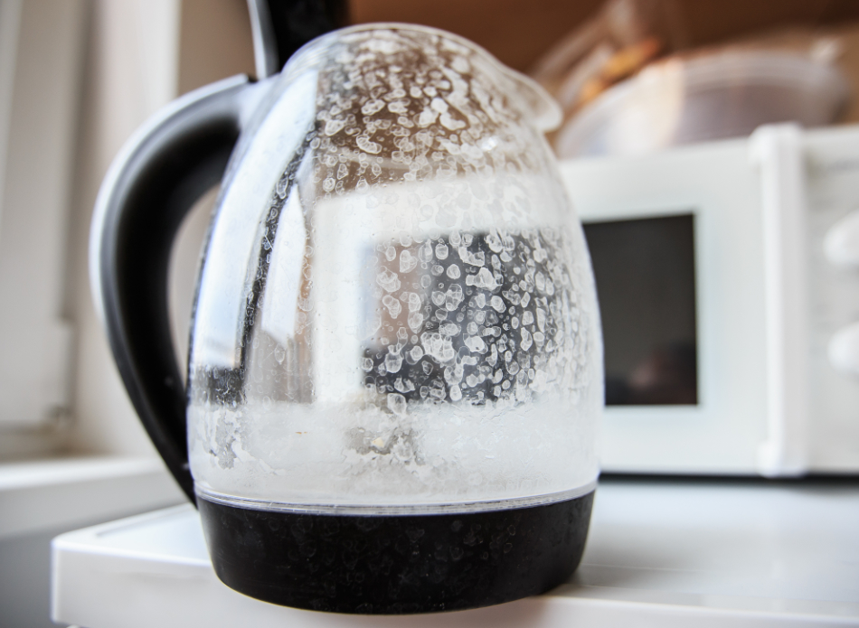 Hard Water Stains in Coffee Carafe