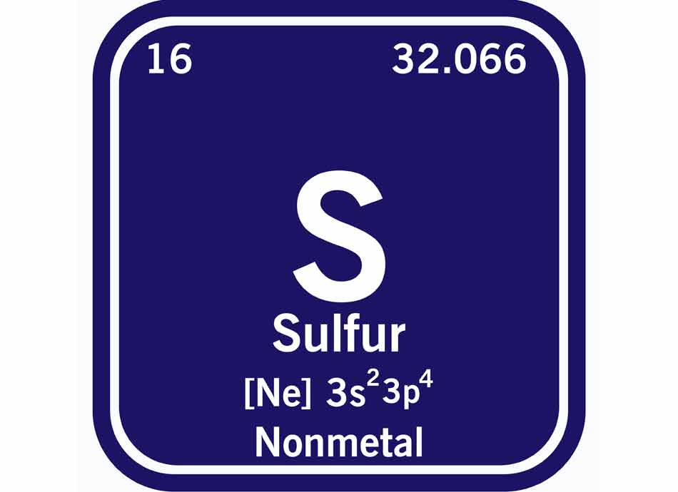 sulfur sulfur