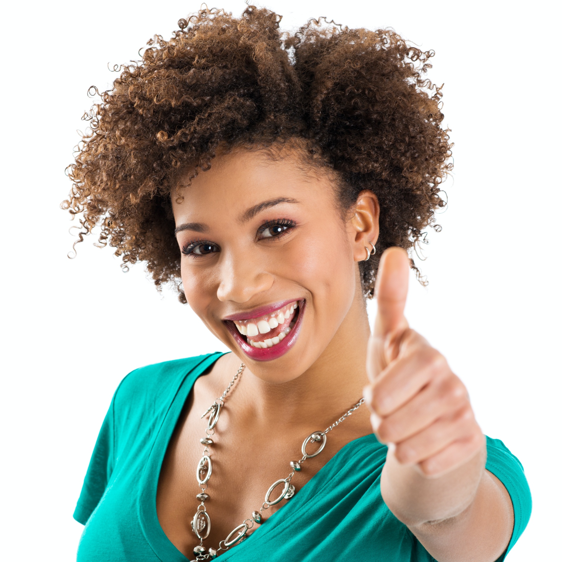 shutterstock_136245206 Woman giving a thumbs up