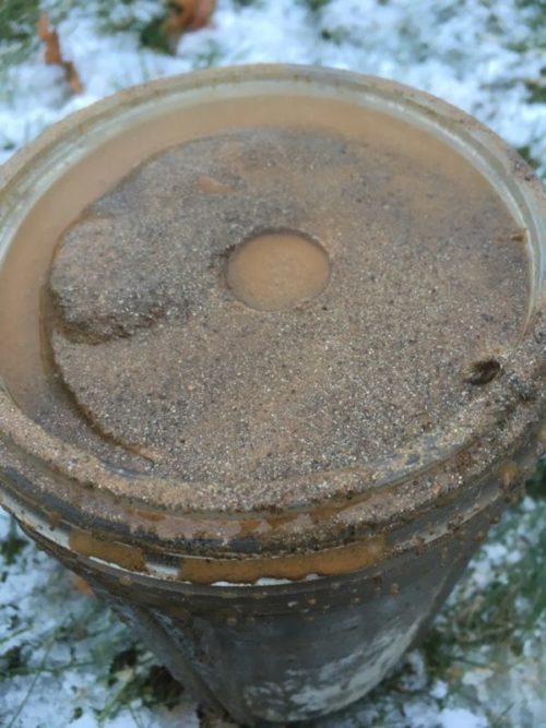 Sediment Buildup in Well Water