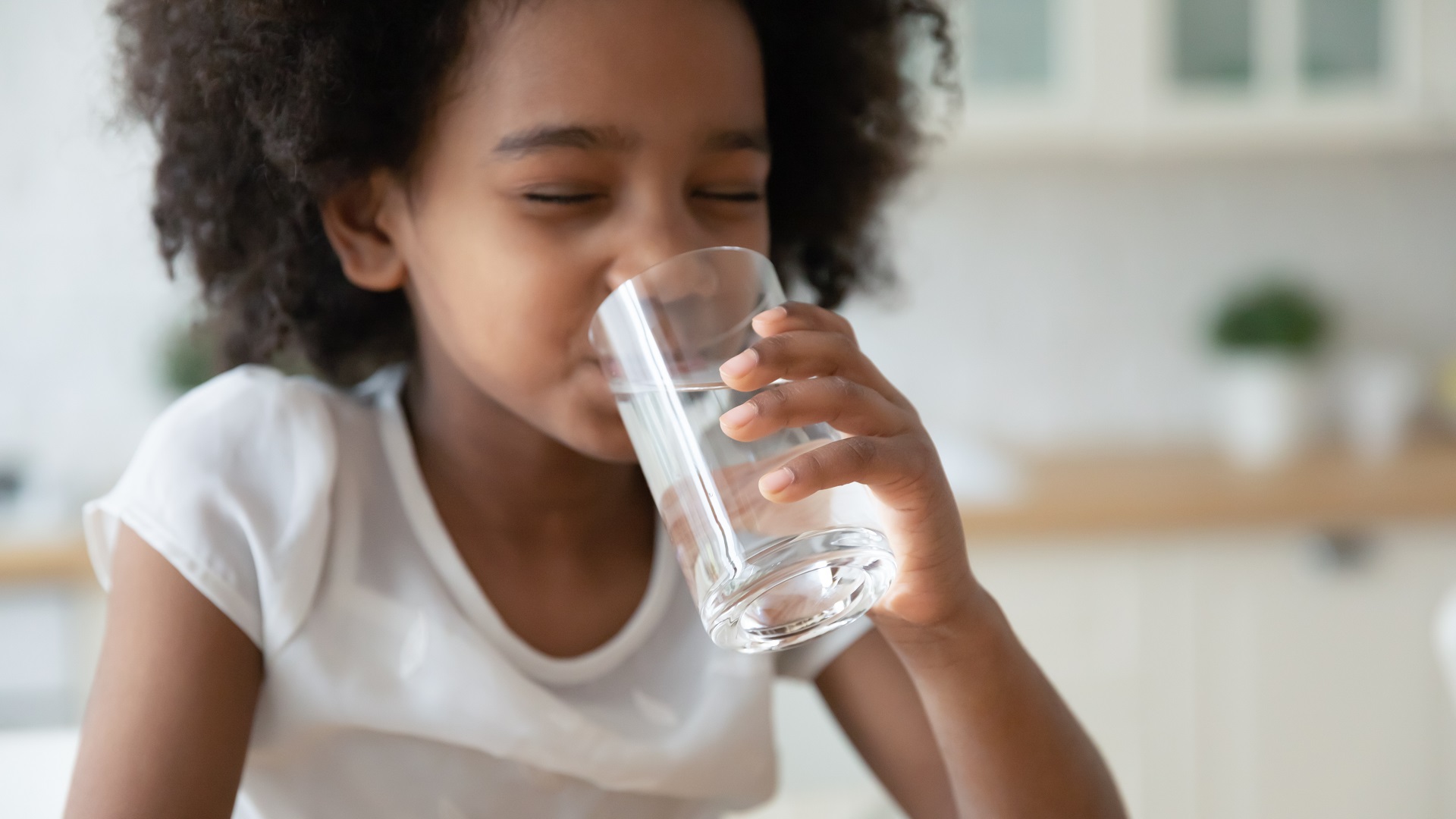 Drinking CT Water From Glass